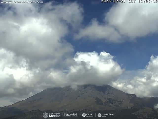 Volcán Popocatepetl Volcano from Centro Altzomoni - San Rafael,  Estado de México, Mexico