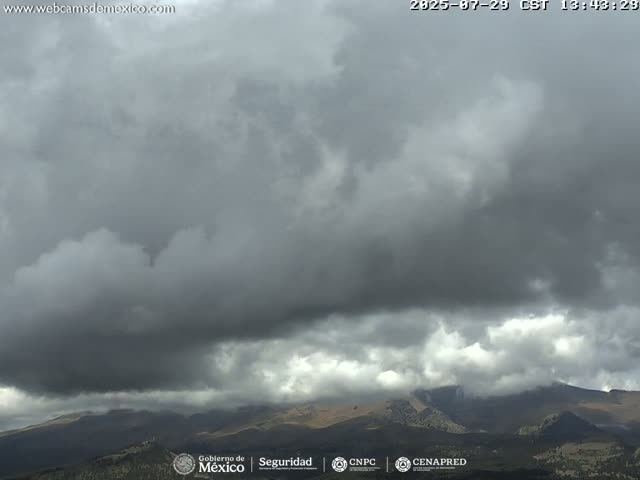 Volcán Popocatepetl Volcano from Centro Altzomoni - San Rafael,  Estado de México, Mexico