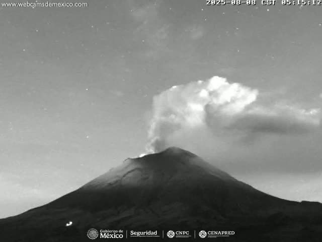 Volcán Popocatepetl Volcano from Centro Altzomoni - San Rafael,  Estado de México, Mexico