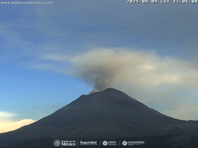 Volcán Popocatepetl Volcano from Centro Altzomoni - San Rafael,  Estado de México, Mexico