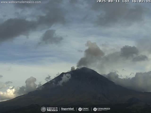 Volcán Popocatepetl Volcano from Centro Altzomoni - San Rafael,  Estado de México, Mexico