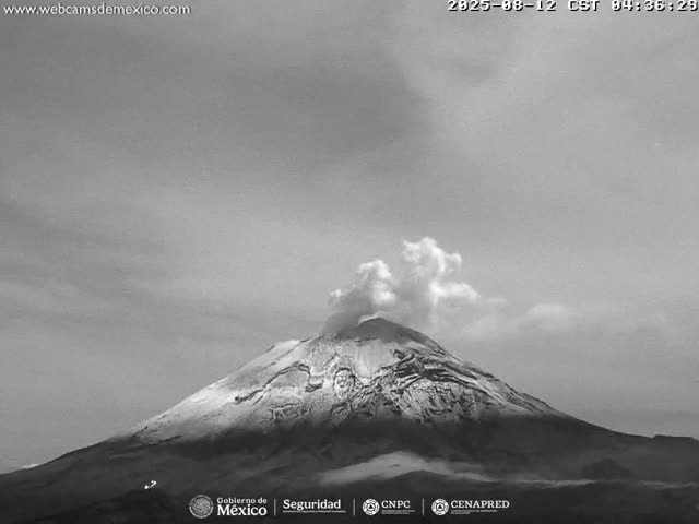 Volcán Popocatepetl Volcano from Centro Altzomoni - San Rafael,  Estado de México, Mexico