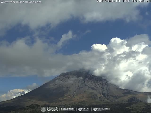 Volcán Popocatepetl Volcano from Centro Altzomoni - San Rafael,  Estado de México, Mexico