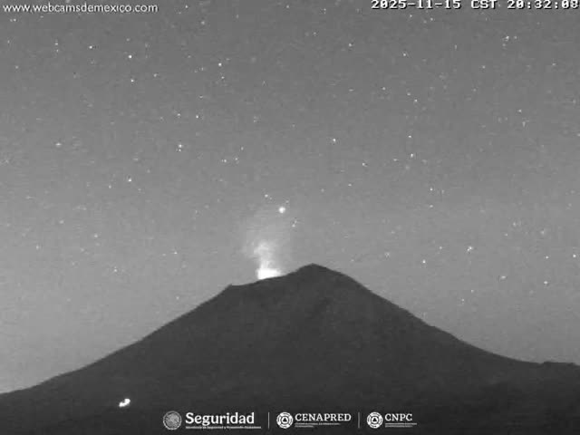 Volcán Popocatepetl Volcano from Centro Altzomoni - San Rafael,  Estado de México, Mexico