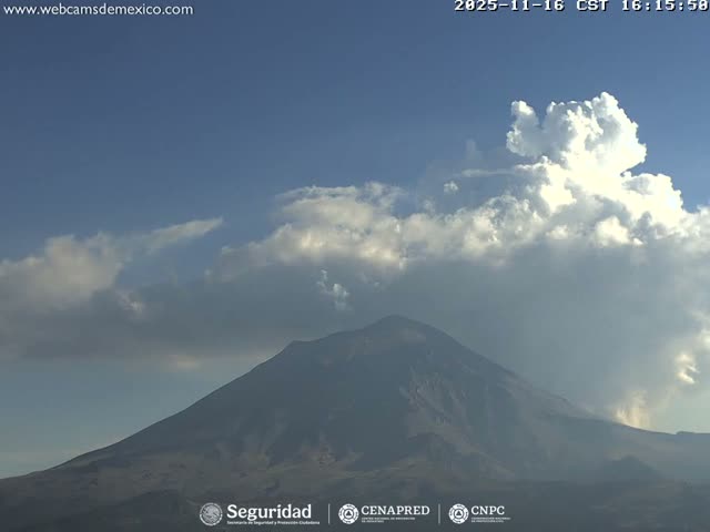 Volcán Popocatepetl Volcano from Centro Altzomoni - San Rafael,  Estado de México, Mexico