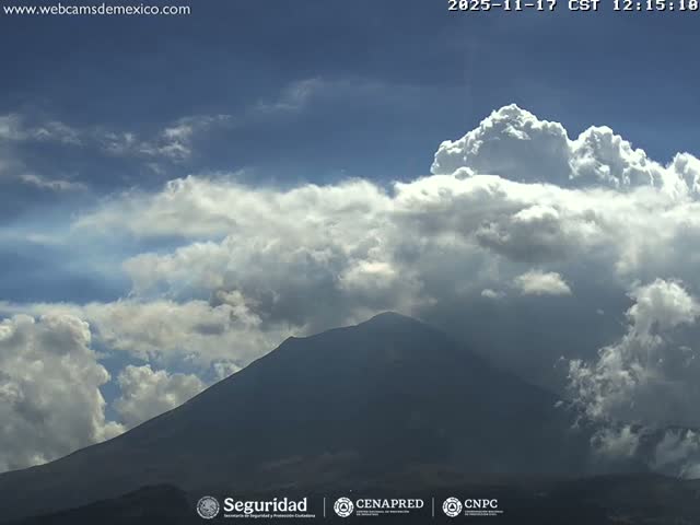 Volcán Popocatepetl Volcano from Centro Altzomoni - San Rafael,  Estado de México, Mexico