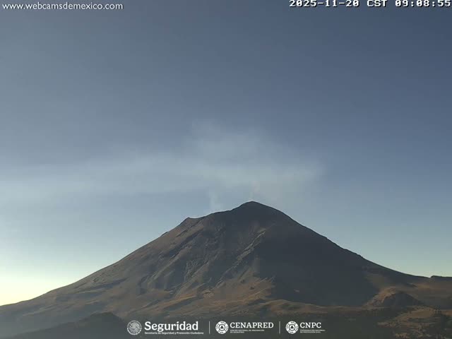 Volcán Popocatepetl Volcano from Centro Altzomoni - San Rafael,  Estado de México, Mexico