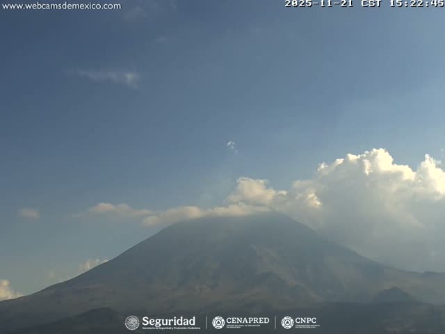 Volcán Popocatepetl Volcano from Centro Altzomoni - San Rafael,  Estado de México, Mexico