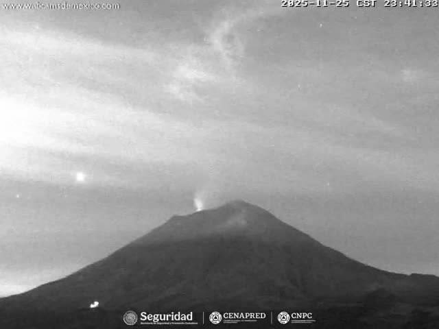 Volcán Popocatepetl Volcano from Centro Altzomoni - San Rafael,  Estado de México, Mexico
