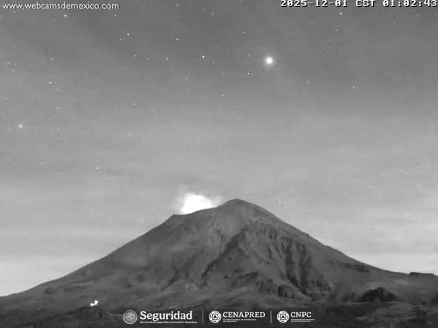 Volcán Popocatepetl Volcano from Centro Altzomoni - San Rafael,  Estado de México, Mexico