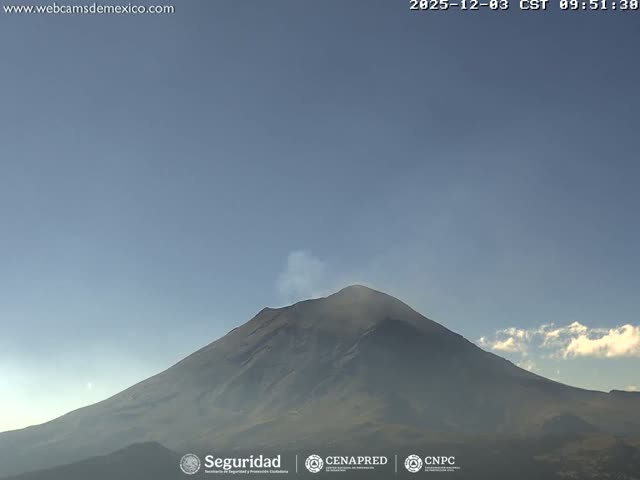 Volcán Popocatepetl Volcano from Centro Altzomoni - San Rafael,  Estado de México, Mexico