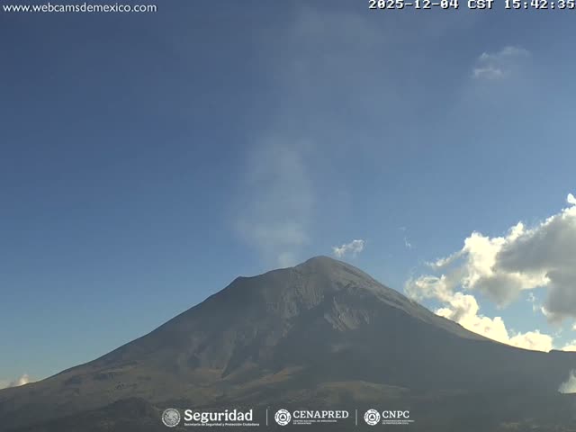 Volcán Popocatepetl Volcano from Centro Altzomoni - San Rafael,  Estado de México, Mexico