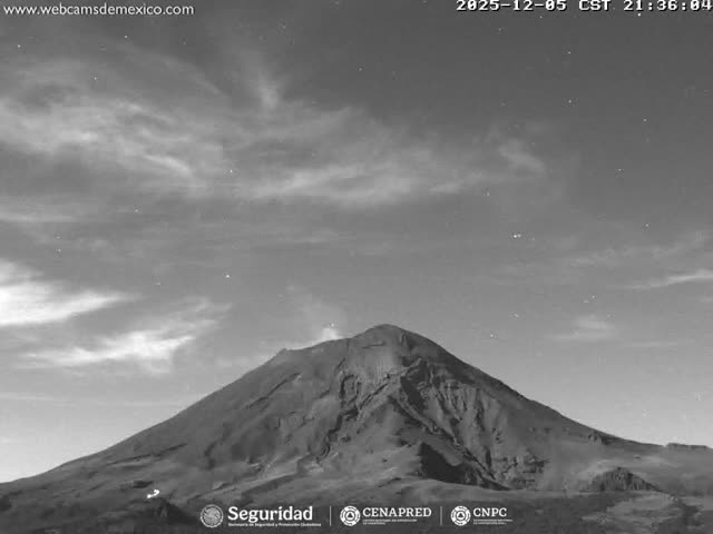 Volcán Popocatepetl Volcano from Centro Altzomoni - San Rafael,  Estado de México, Mexico