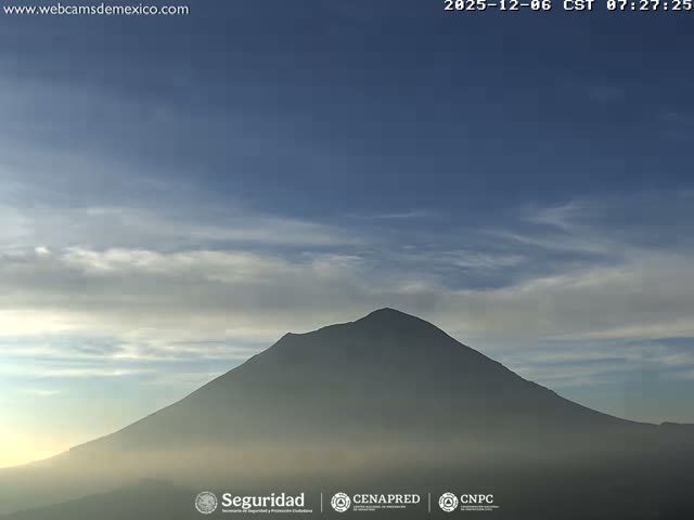 Volcán Popocatepetl Volcano from Centro Altzomoni - San Rafael,  Estado de México, Mexico