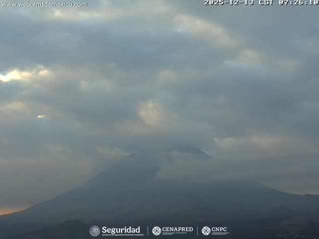 Volcán Popocatepetl Volcano from Centro Altzomoni - San Rafael,  Estado de México, Mexico