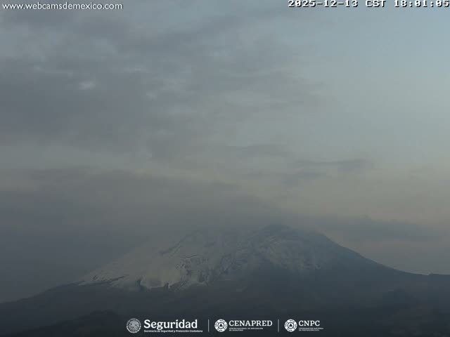Volcán Popocatepetl Volcano from Centro Altzomoni - San Rafael,  Estado de México, Mexico