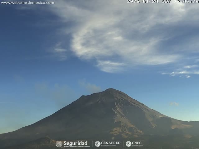 Volcán Popocatepetl Volcano from Centro Altzomoni - San Rafael,  Estado de México, Mexico