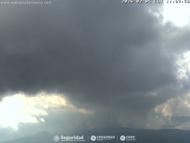 Volcán Popocatepetl Volcano from Centro Altzomoni - San Rafael,  Estado de México, Mexico