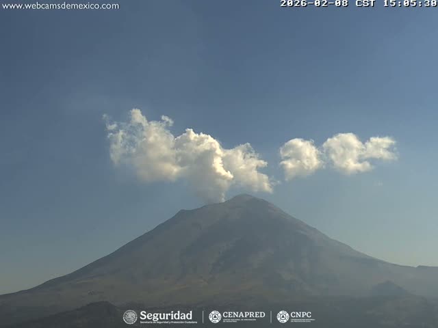 Volcán Popocatepetl Volcano from Centro Altzomoni - San Rafael,  Estado de México, Mexico