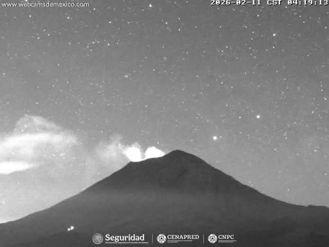 Volcán Popocatepetl Volcano from Centro Altzomoni - San Rafael,  Estado de México, Mexico