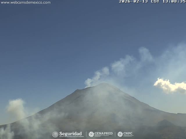Volcán Popocatepetl Volcano from Centro Altzomoni - San Rafael,  Estado de México, Mexico