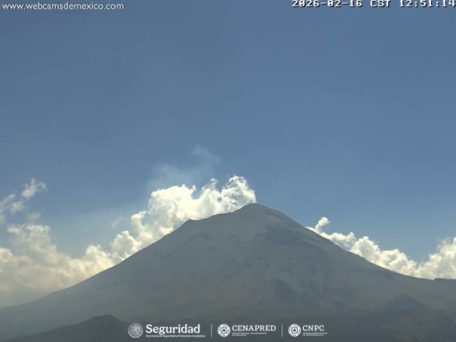 Volcán Popocatepetl Volcano from Centro Altzomoni - San Rafael,  Estado de México, Mexico