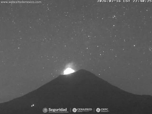 Volcán Popocatepetl Volcano from Centro Altzomoni - San Rafael,  Estado de México, Mexico