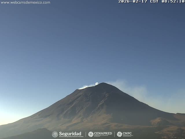 Volcán Popocatepetl Volcano from Centro Altzomoni - San Rafael,  Estado de México, Mexico