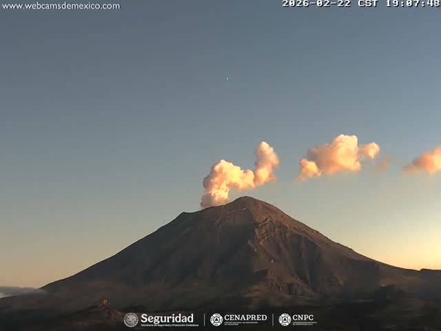 Volcán Popocatepetl Volcano from Centro Altzomoni - San Rafael,  Estado de México, Mexico