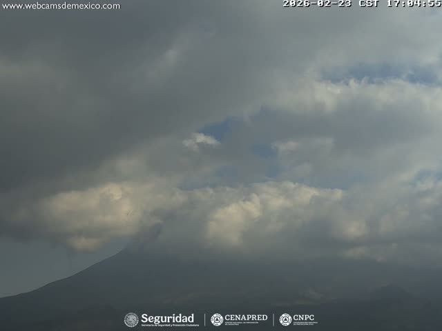 Volcán Popocatepetl Volcano from Centro Altzomoni - San Rafael,  Estado de México, Mexico
