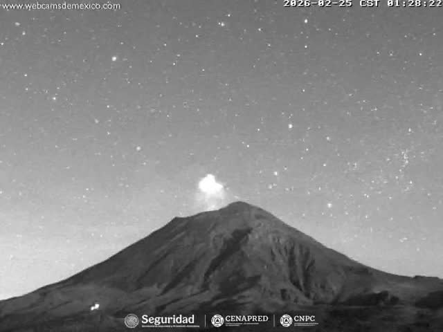 Volcán Popocatepetl Volcano from Centro Altzomoni - San Rafael,  Estado de México, Mexico