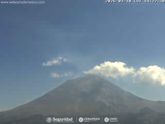 Volcán Popocatepetl Volcano from Centro Altzomoni - San Rafael,  Estado de México, Mexico