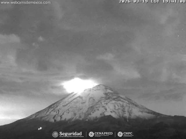 Volcán Popocatepetl Volcano from Centro Altzomoni - San Rafael,  Estado de México, Mexico