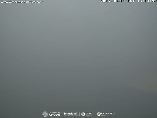 A very thick fog obscures all view.