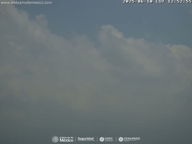 Volcán Popocatepetl Volcano Live Cam  - Tianguismanalco,  Puebla, Mexico