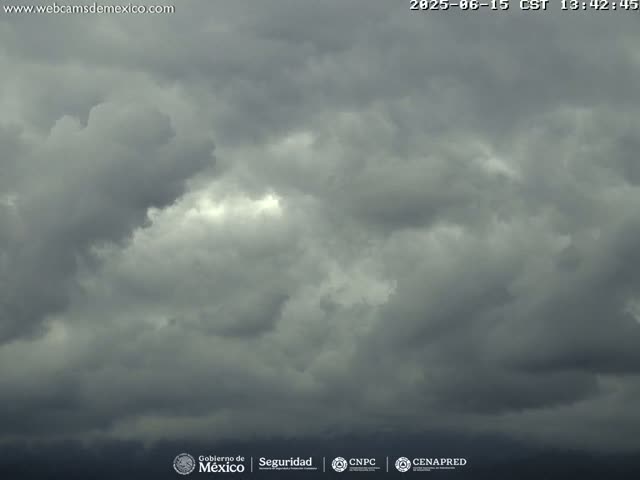 Volcán Popocatepetl Volcano Live Cam  - Tianguismanalco,  Puebla, Mexico