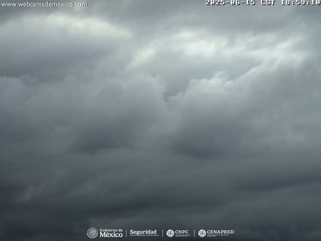 Volcán Popocatepetl Volcano Live Cam  - Tianguismanalco,  Puebla, Mexico
