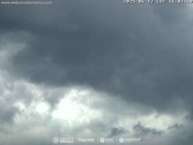 Volcán Popocatepetl Volcano Live Cam  - Tianguismanalco,  Puebla, Mexico