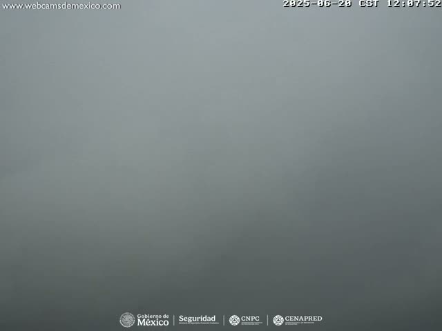Volcán Popocatepetl Volcano Live Cam  - Tianguismanalco,  Puebla, Mexico