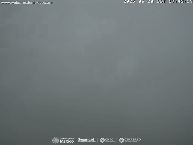 Volcán Popocatepetl Volcano Live Cam  - Tianguismanalco,  Puebla, Mexico