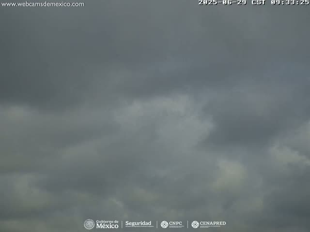 Volcán Popocatepetl Volcano Live Cam  - Tianguismanalco,  Puebla, Mexico