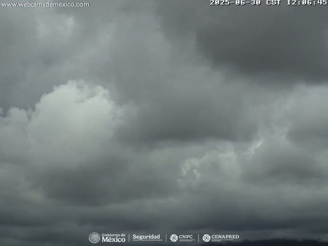 Volcán Popocatepetl Volcano Live Cam  - Tianguismanalco,  Puebla, Mexico