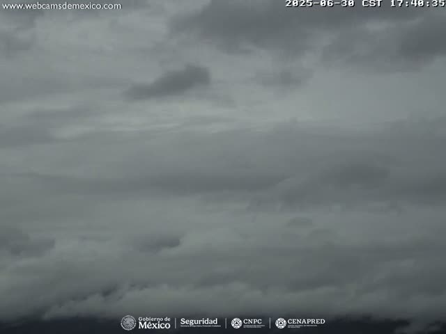 Volcán Popocatepetl Volcano Live Cam  - Tianguismanalco,  Puebla, Mexico
