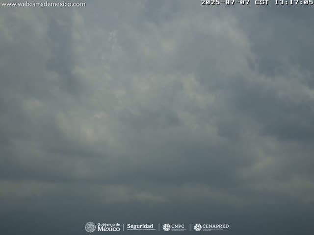 Volcán Popocatepetl Volcano Live Cam  - Tianguismanalco,  Puebla, Mexico
