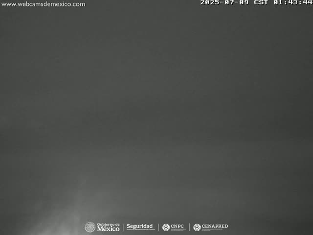 A dark, overcast sky is visible.