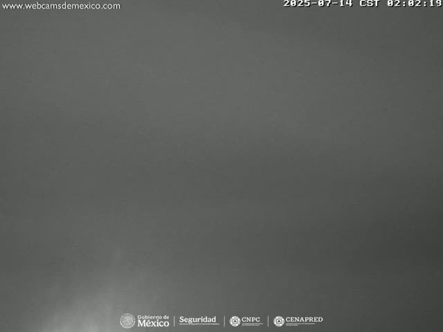 Volcán Popocatepetl Volcano Live Cam  - Tianguismanalco,  Puebla, Mexico