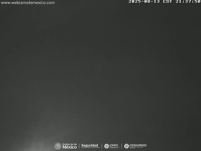 Volcán Popocatepetl Volcano Live Cam  - Tianguismanalco,  Puebla, Mexico