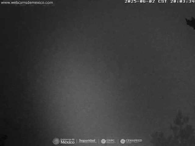 Volcán Popocatepetl Volcano from Tlamacas Live Cam  - San Nicolas de los Ranchos, Puebla, Mexico