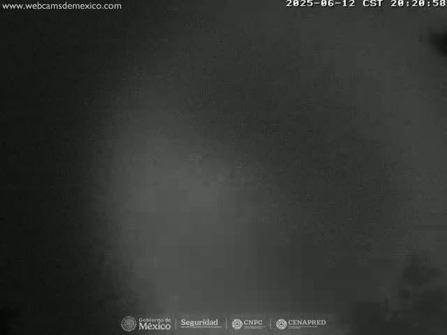 Volcán Popocatepetl Volcano from Tlamacas Live Cam  - San Nicolas de los Ranchos, Puebla, Mexico