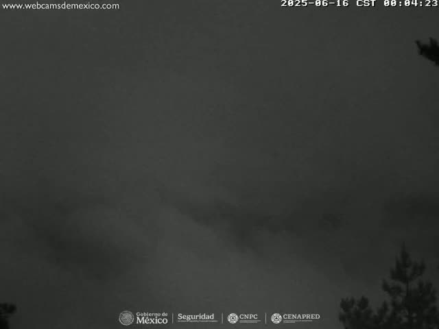 Volcán Popocatepetl Volcano from Tlamacas Live Cam  - San Nicolas de los Ranchos, Puebla, Mexico